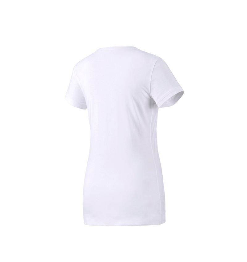 Trička | Svetry | Košile: e.s. Long-Tričko cotton, dámské + bílá 2