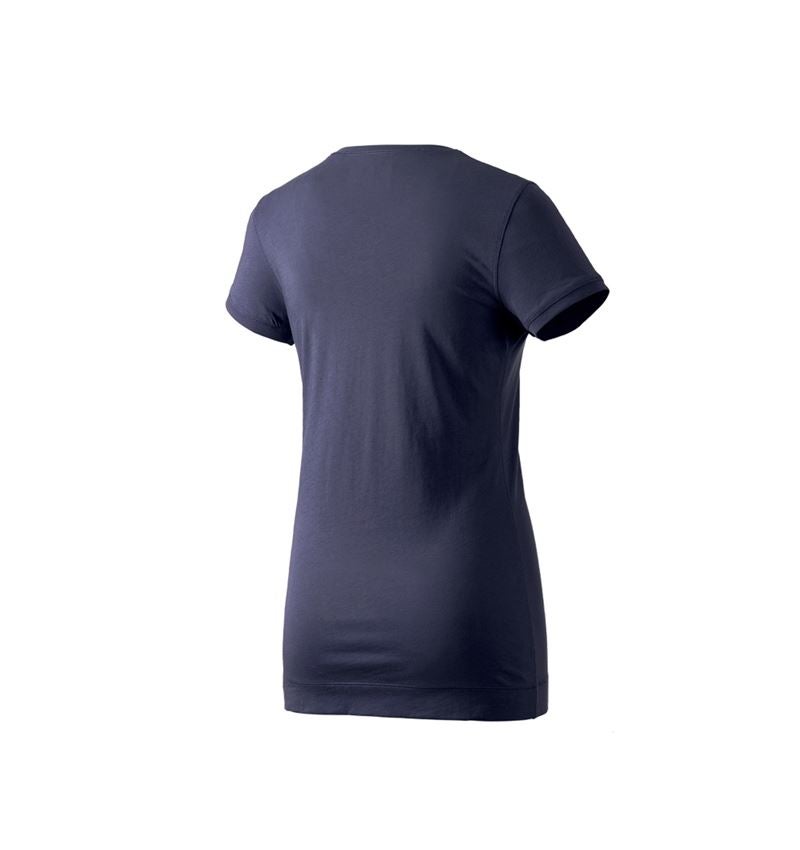 Trička | Svetry | Košile: e.s. Long-Tričko cotton, dámské + tmavomodrá 2
