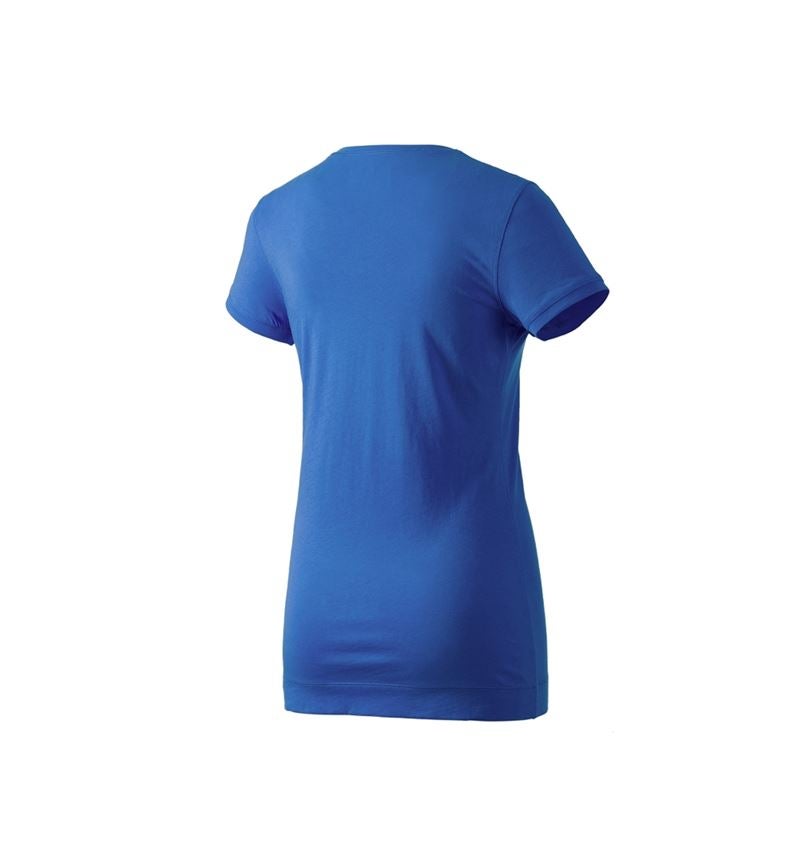 Trička | Svetry | Košile: e.s. Long-Tričko cotton, dámské + enciánově modrá 2