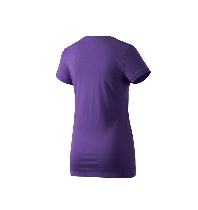 Trička | Svetry | Košile: e.s. Long-Tričko cotton, dámské + jasně fialová 2