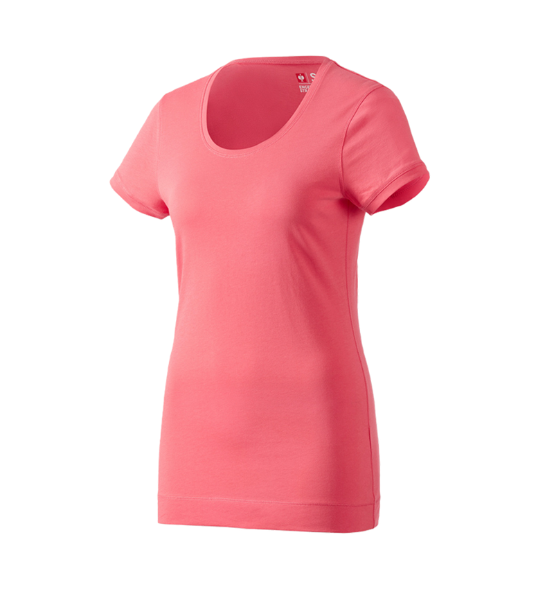 Trička | Svetry | Košile: e.s. Long-Tričko cotton, dámské + koralle 1