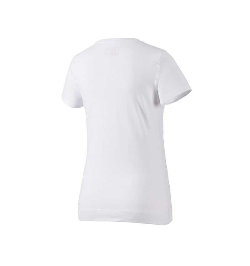 Trička | Svetry | Košile: e.s. Tričko cotton stretch, dámské + bílá 3