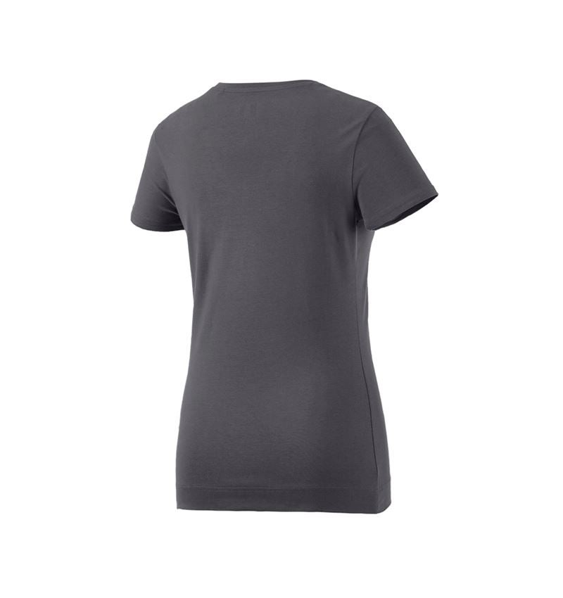 Trička | Svetry | Košile: e.s. Tričko cotton stretch, dámské + antracit 4