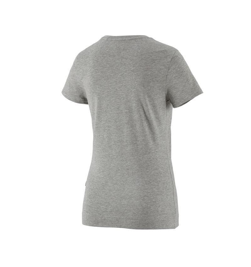 Trička | Svetry | Košile: e.s. Tričko cotton stretch, dámské + šedý melír 3