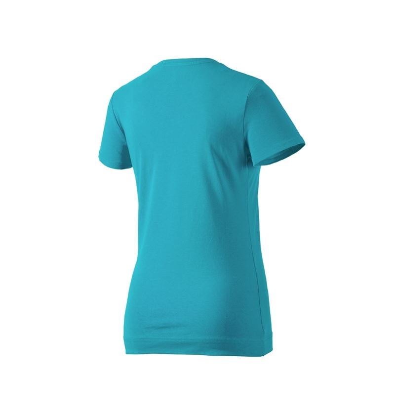 Trička | Svetry | Košile: e.s. Tričko cotton stretch, dámské + oceán 4