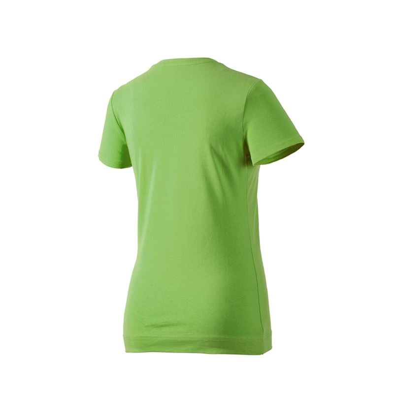 Témata: e.s. Tričko cotton stretch, dámské + mořská zelená 3