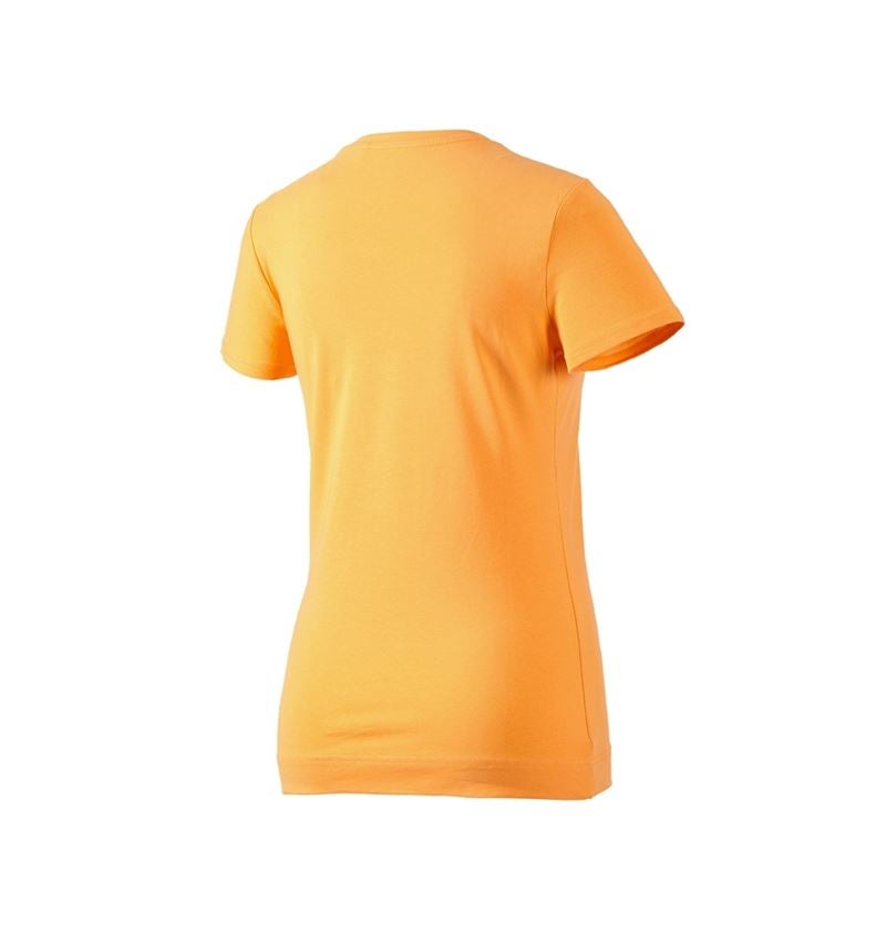 Trička | Svetry | Košile: e.s. Tričko cotton stretch, dámské + světle oranžová 3