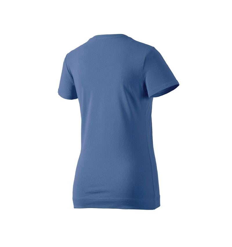 Trička | Svetry | Košile: e.s. Tričko cotton stretch, dámské + kobalt 3