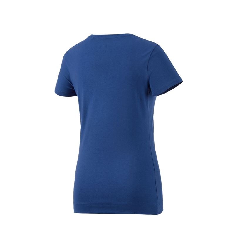 Témata: e.s. Tričko cotton stretch, dámské + alkalická modrá 4