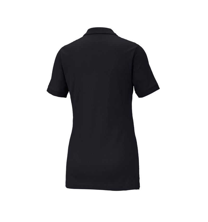 Trička | Svetry | Košile: e.s. Pique-Polo cotton stretch, dámské + černá 3