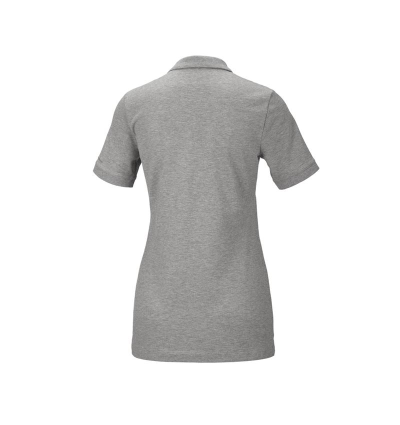 Trička | Svetry | Košile: e.s. Pique-Polo cotton stretch, dámské + šedý melír 3