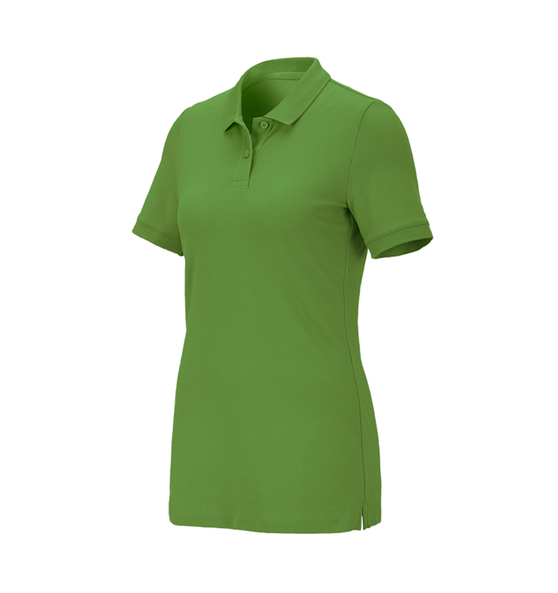 Trička | Svetry | Košile: e.s. Pique-Polo cotton stretch, dámské + mořská zelená 2
