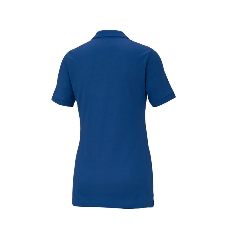 Trička | Svetry | Košile: e.s. Pique-Polo cotton stretch, dámské + modrá chrpa 3
