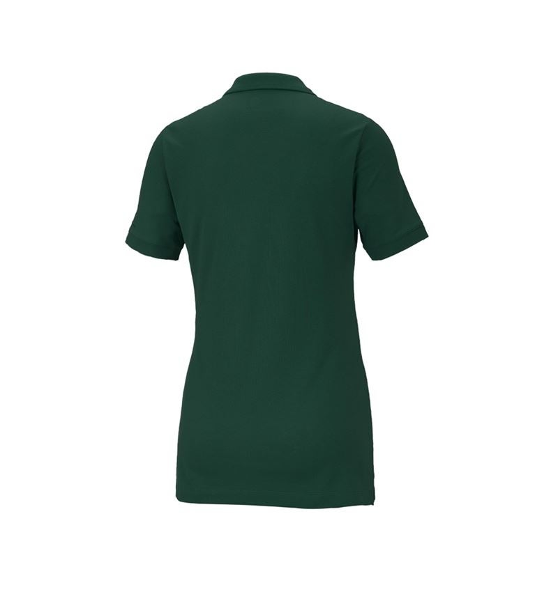 Trička | Svetry | Košile: e.s. Pique-Polo cotton stretch, dámské + zelená 3