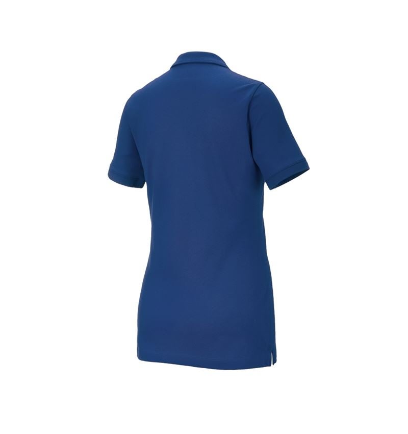 Trička | Svetry | Košile: e.s. Pique-Polo cotton stretch, dámské + alkalická modrá 3