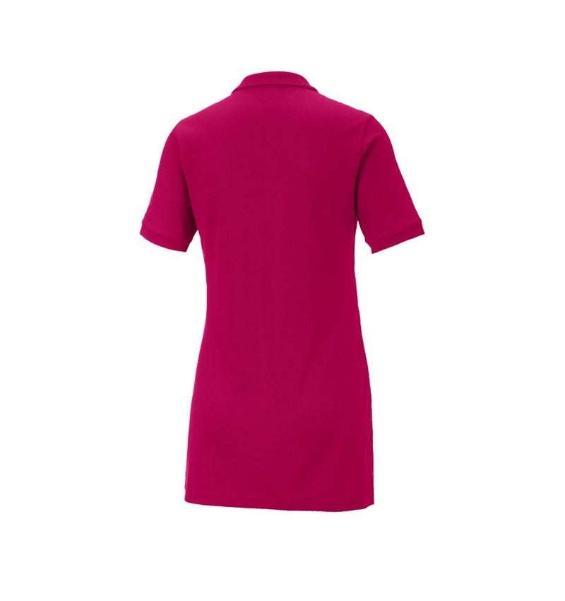 Trička | Svetry | Košile: e.s. Pique-Polo cotton stretch, dámské, long fit + lesní plody 3