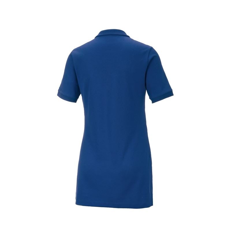 Trička | Svetry | Košile: e.s. Pique-Polo cotton stretch, dámské, long fit + modrá chrpa 3