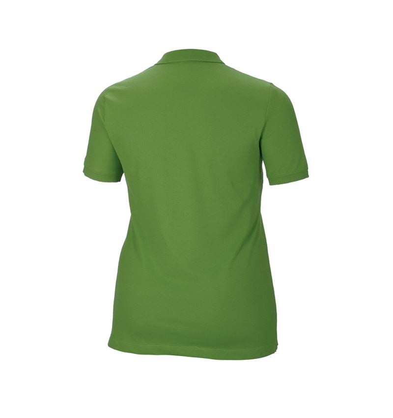 Trička | Svetry | Košile: e.s. Pique-Polo cotton stretch, dámské, plus fit + mořská zelená 3