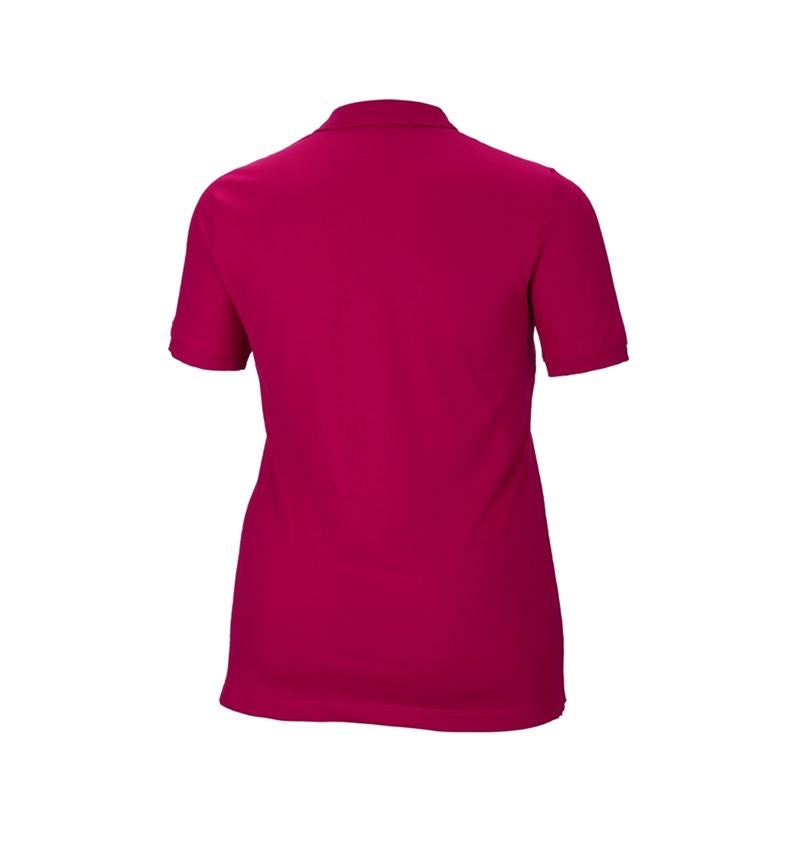Trička | Svetry | Košile: e.s. Pique-Polo cotton stretch, dámské, plus fit + lesní plody 3