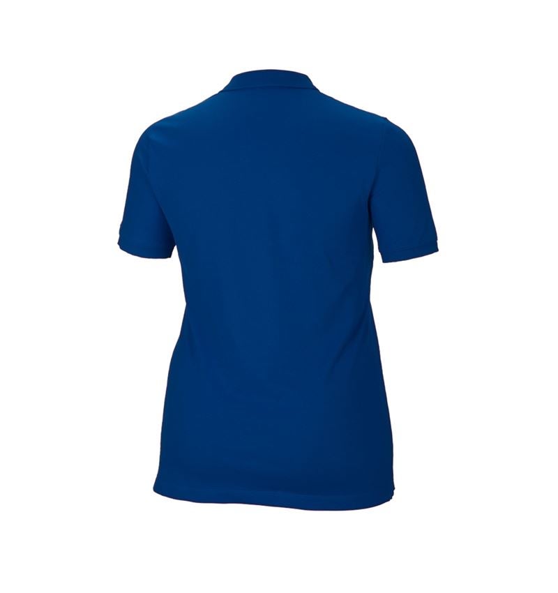 Trička | Svetry | Košile: e.s. Pique-Polo cotton stretch, dámské, plus fit + modrá chrpa 3