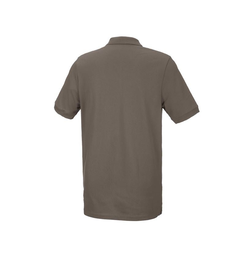 Trička, svetry & košile: e.s. Pique-Polo cotton stretch, long fit + kámen 3