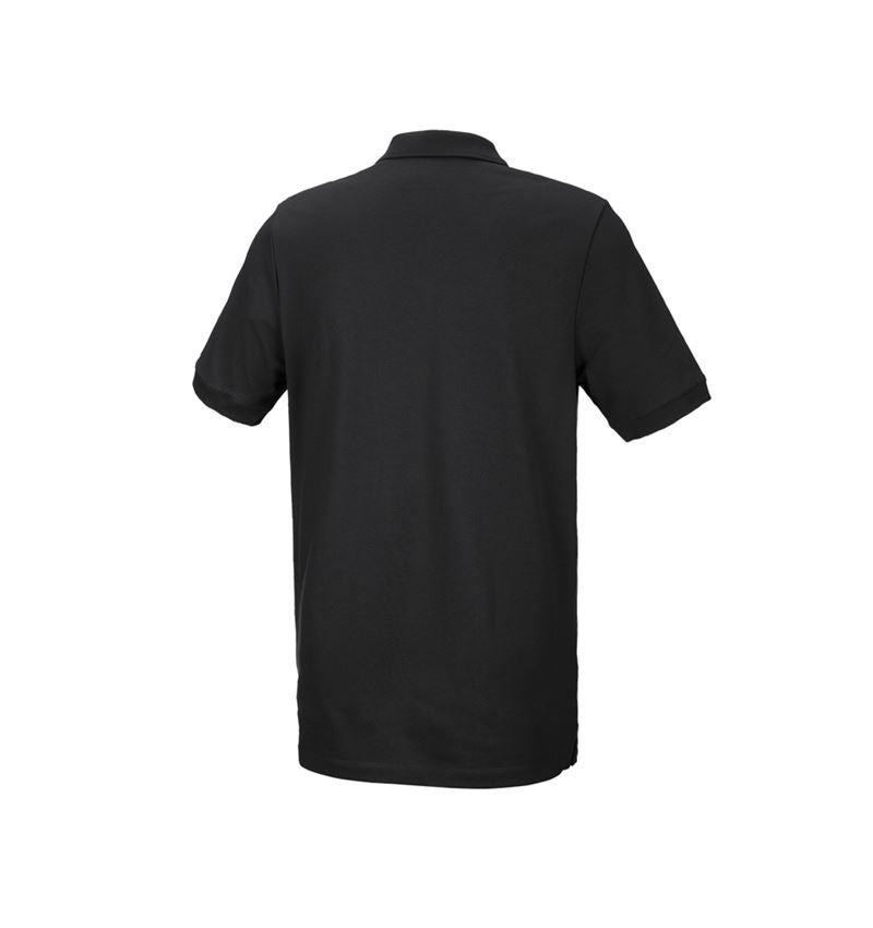 Trička, svetry & košile: e.s. Pique-Polo cotton stretch, long fit + černá 3