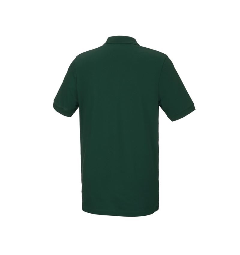 Trička, svetry & košile: e.s. Pique-Polo cotton stretch, long fit + zelená 3