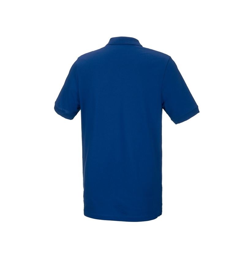 Trička, svetry & košile: e.s. Pique-Polo cotton stretch, long fit + modrá chrpa 3