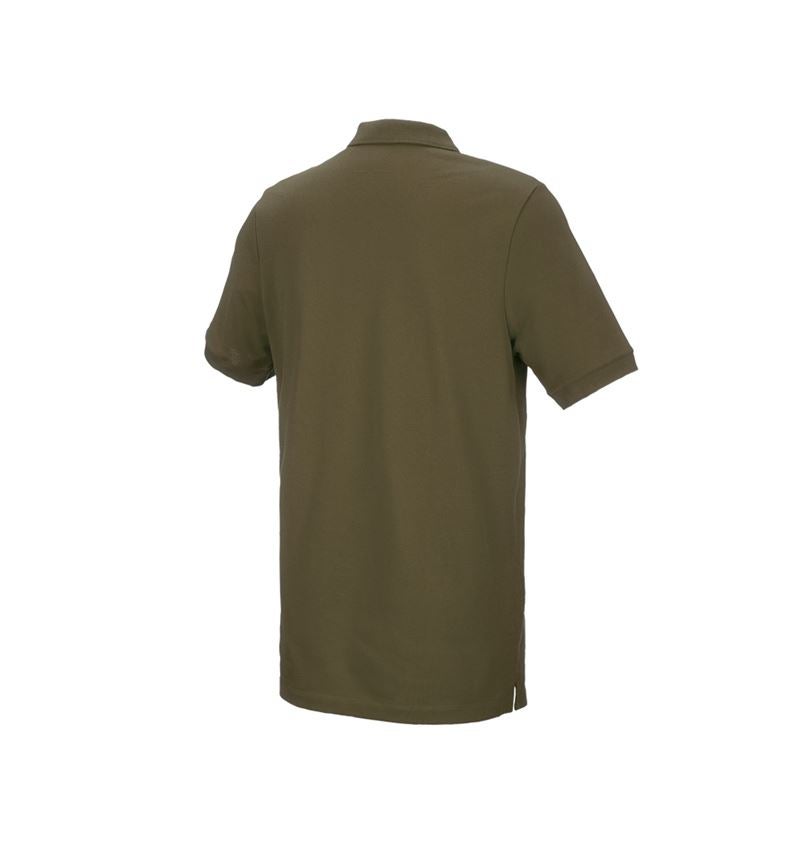 Trička, svetry & košile: e.s. Pique-Polo cotton stretch, long fit + bahnitá zelená 3