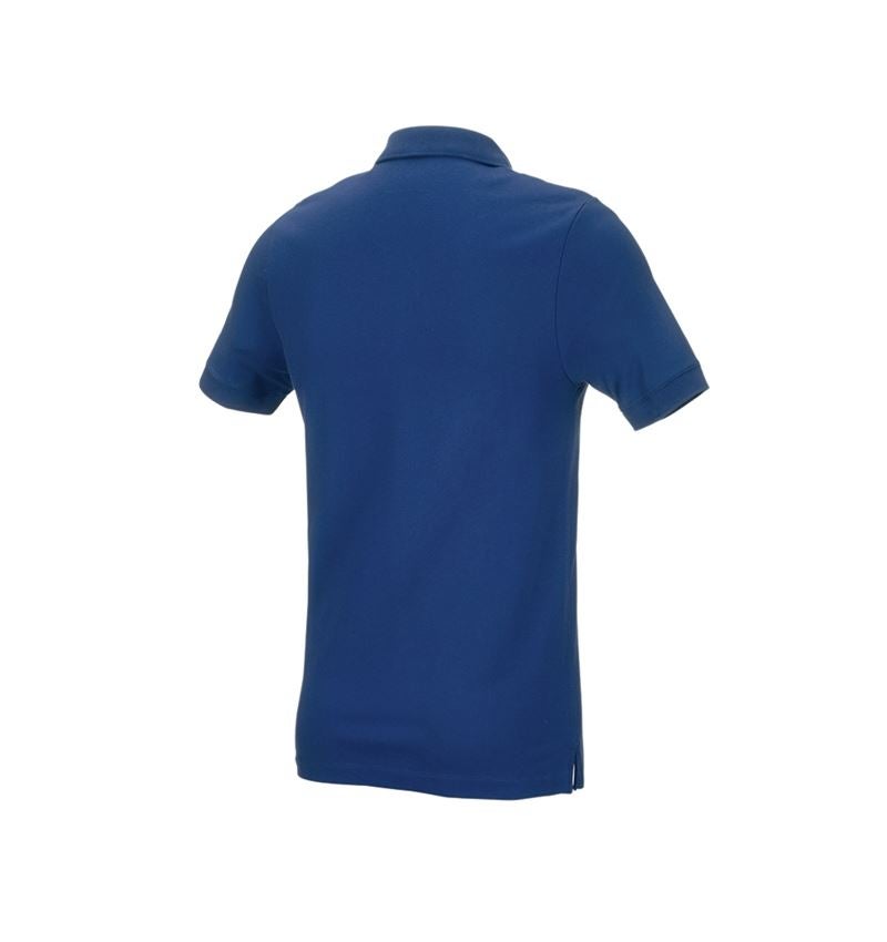 Trička, svetry & košile: e.s. Pique-Polo cotton stretch, slim fit + alkalická modrá 3