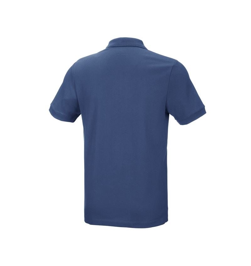 Trička, svetry & košile: e.s. Pique-Polo cotton stretch + kobalt 3