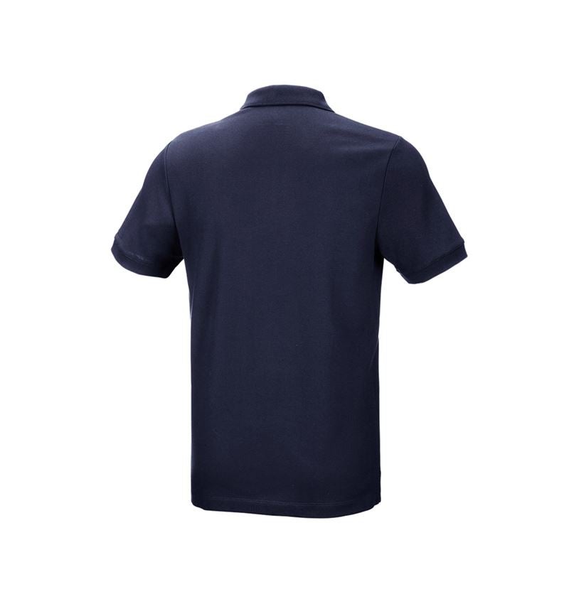 Trička, svetry & košile: e.s. Pique-Polo cotton stretch + tmavomodrá 3