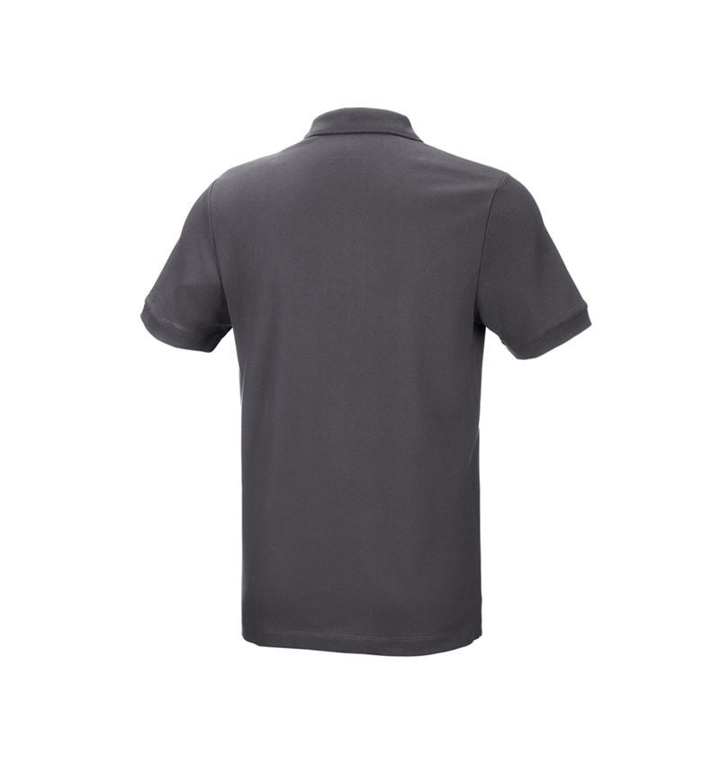 Trička, svetry & košile: e.s. Pique-Polo cotton stretch + antracit 3