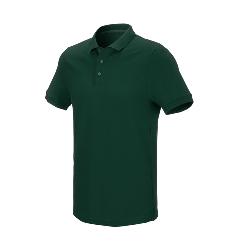 Trička, svetry & košile: e.s. Pique-Polo cotton stretch + zelená 2