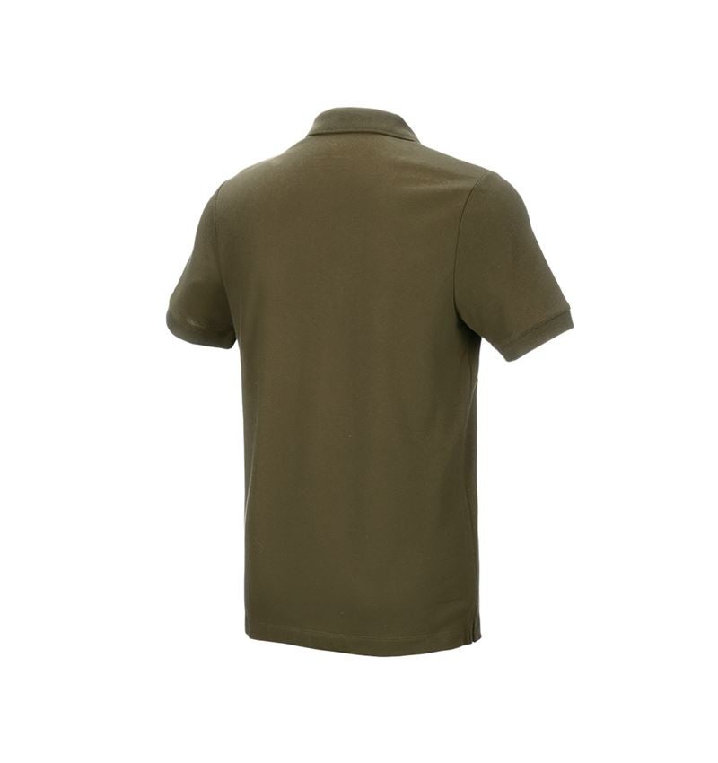 Trička, svetry & košile: e.s. Pique-Polo cotton stretch + bahnitá zelená 3