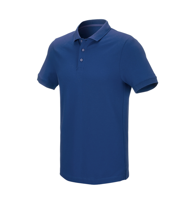 Trička, svetry & košile: e.s. Pique-Polo cotton stretch + alkalická modrá 2