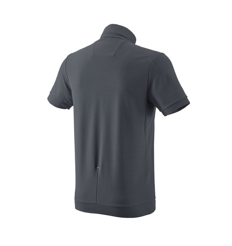 Trička, svetry & košile: e.s. Funkční tričko se zipem UV + antracit/platinová 3