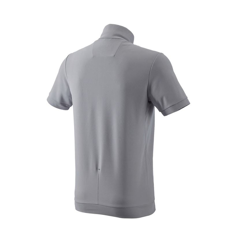 Trička, svetry & košile: e.s. Funkční tričko se zipem UV + platinová/antracit 4