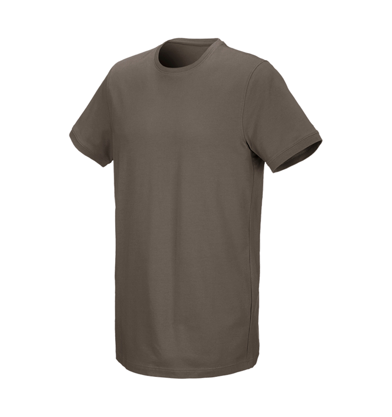 Trička, svetry & košile: e.s. Tričko cotton stretch, long fit + kámen 2