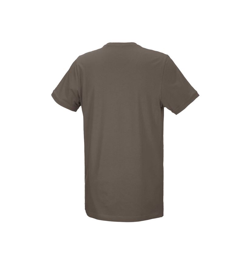 Trička, svetry & košile: e.s. Tričko cotton stretch, long fit + kámen 3