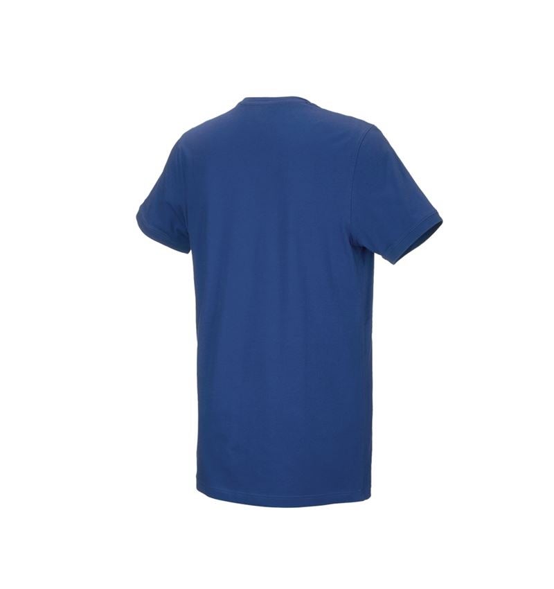 Instalatéři: e.s. Tričko cotton stretch, long fit + alkalická modrá 3