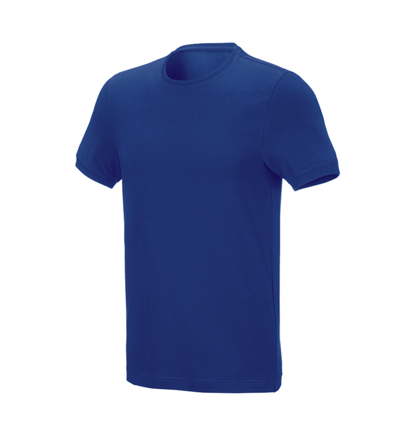 Trička, svetry & košile: e.s. Tričko cotton stretch, slim fit + modrá chrpa 2