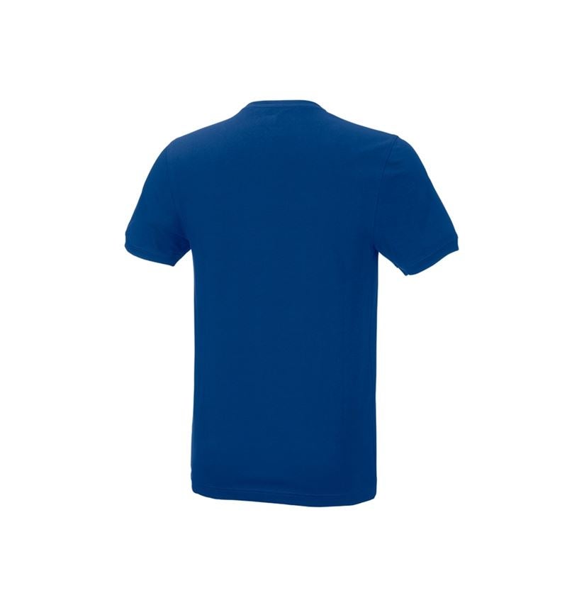 Trička, svetry & košile: e.s. Tričko cotton stretch, slim fit + modrá chrpa 3