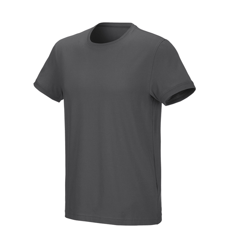 Trička, svetry & košile: e.s. Tričko cotton stretch + antracit 3