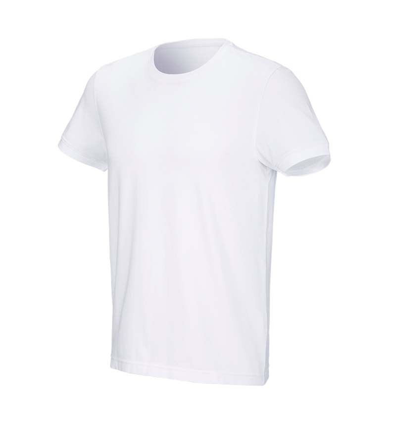 Trička, svetry & košile: e.s. Tričko cotton stretch + bílá 3