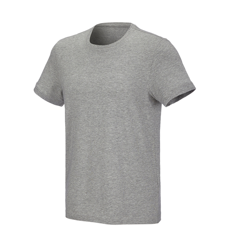 Trička, svetry & košile: e.s. Tričko cotton stretch + šedý melír 3