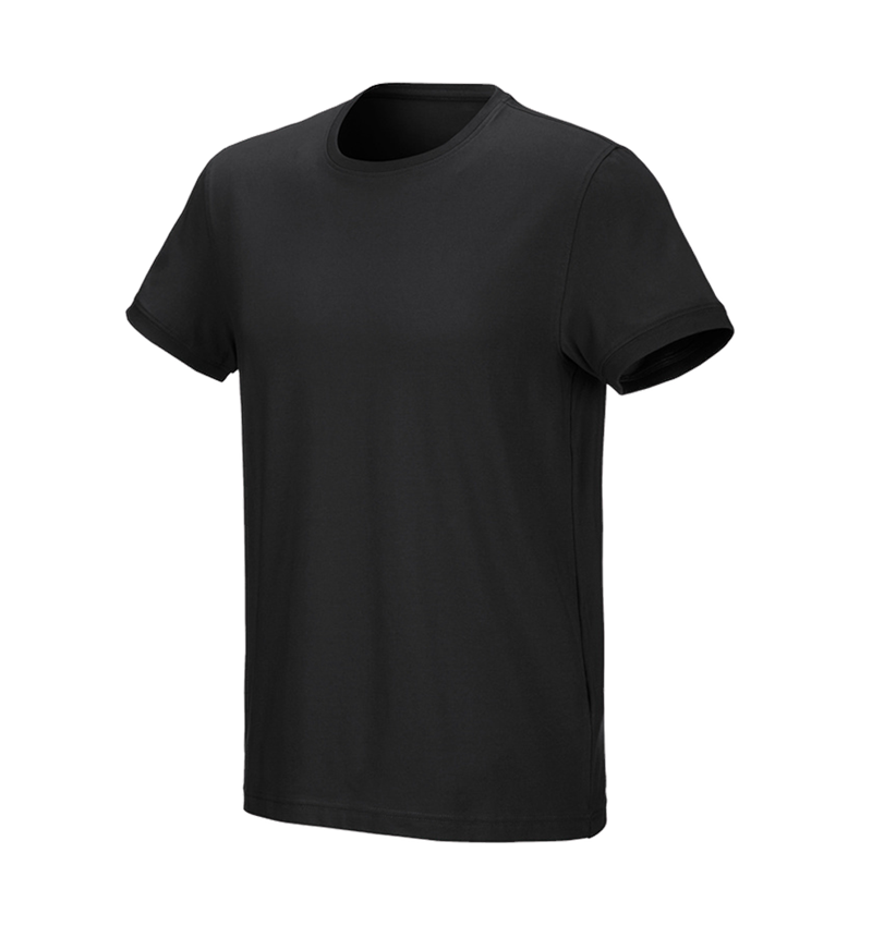 Trička, svetry & košile: e.s. Tričko cotton stretch + černá 3