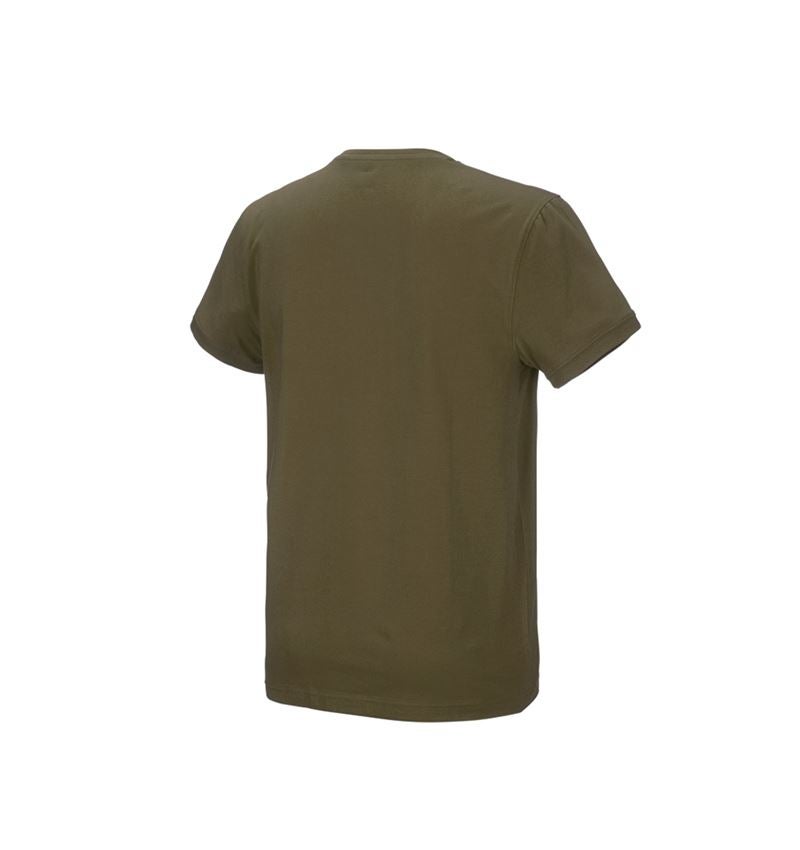 Trička, svetry & košile: e.s. Tričko cotton stretch + bahnitá zelená 3