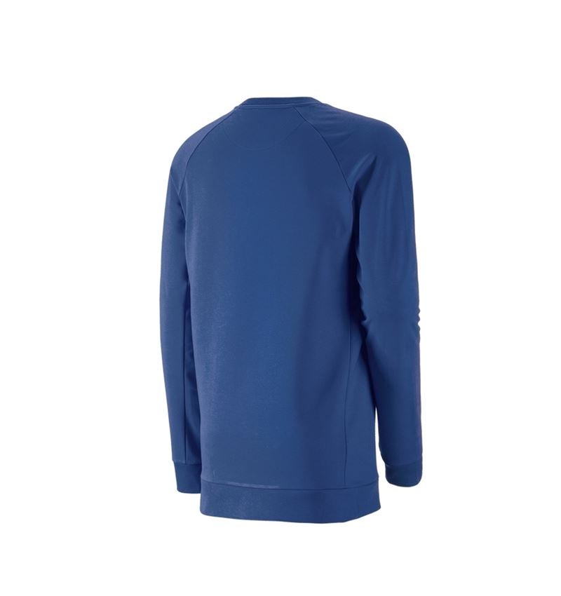 Trička, svetry & košile: e.s. Mikina cotton stretch, long fit + alkalická modrá 3