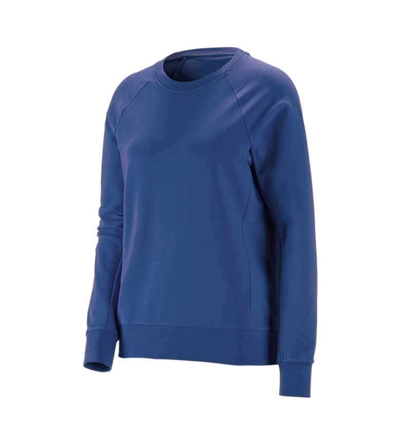 Trička | Svetry | Košile: e.s. Mikina cotton stretch, dámská + alkalická modrá 4